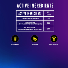 Load image into Gallery viewer, Time 4 Nutrition Omega 3