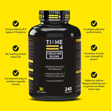 Load image into Gallery viewer, Time 4 Nutrition Creatine Capsules x 240