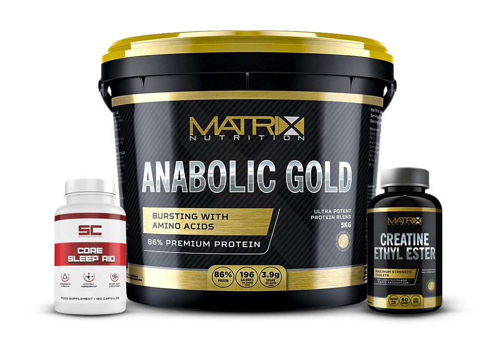 Anabolic Gold 5kg Sleep Aid Bundle