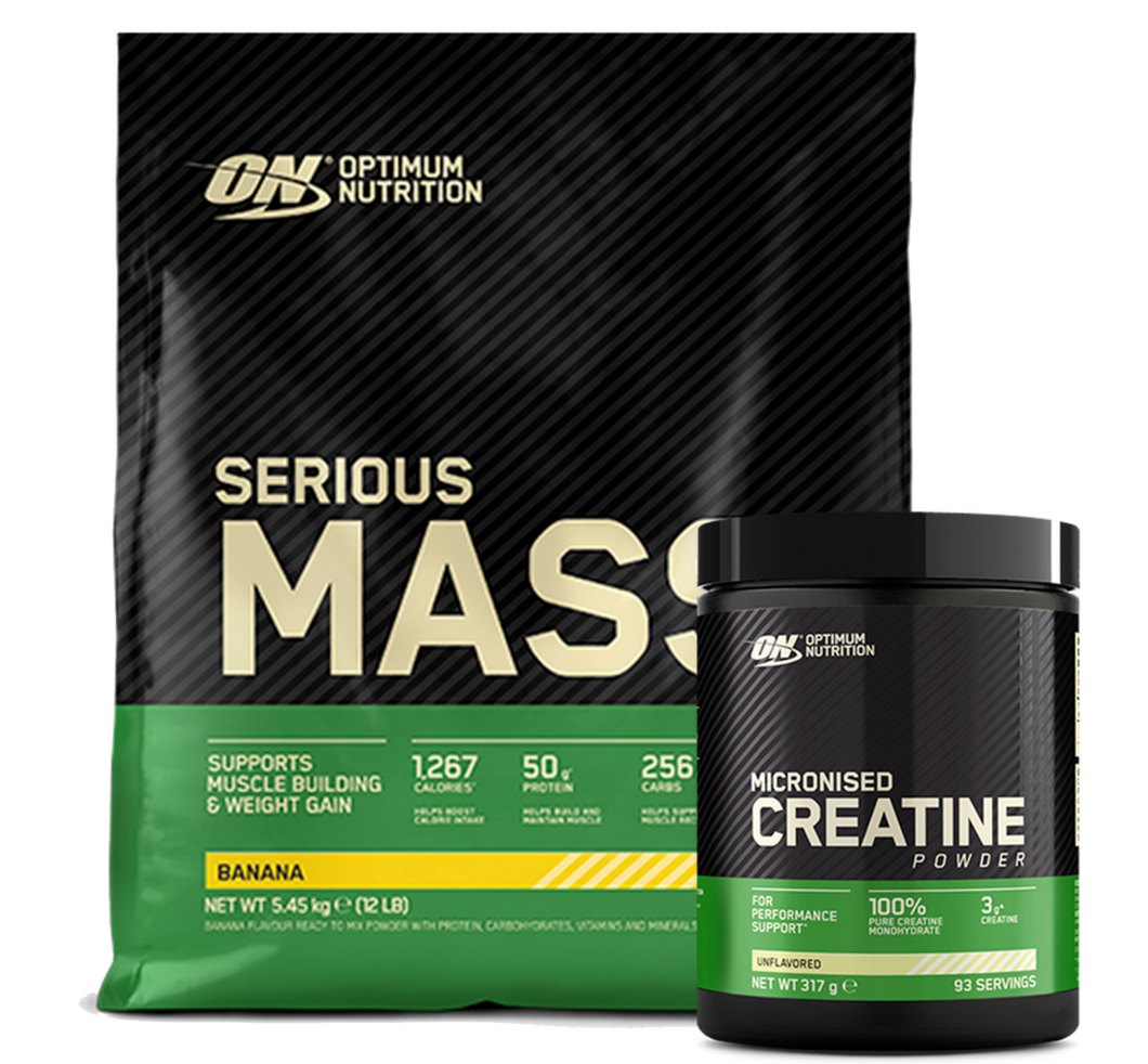 Serious Mass 5.45kg and Free 317g Creatine Monohydrate