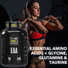 Load image into Gallery viewer, Time 4 Nutrition EAA essential Amino Acid Capsules
