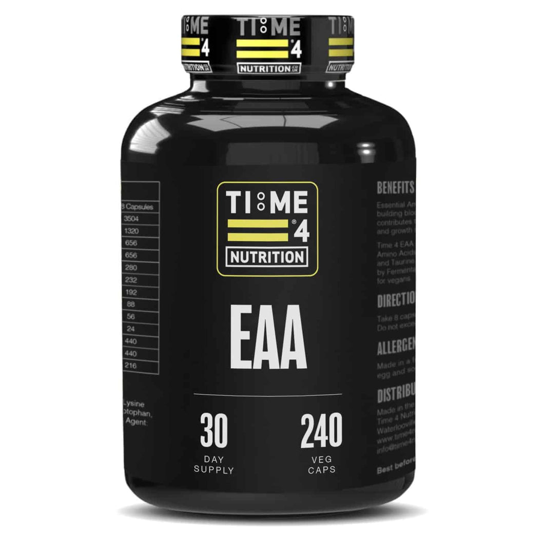 Time 4 Nutrition EAA essential Amino Acid Capsules
