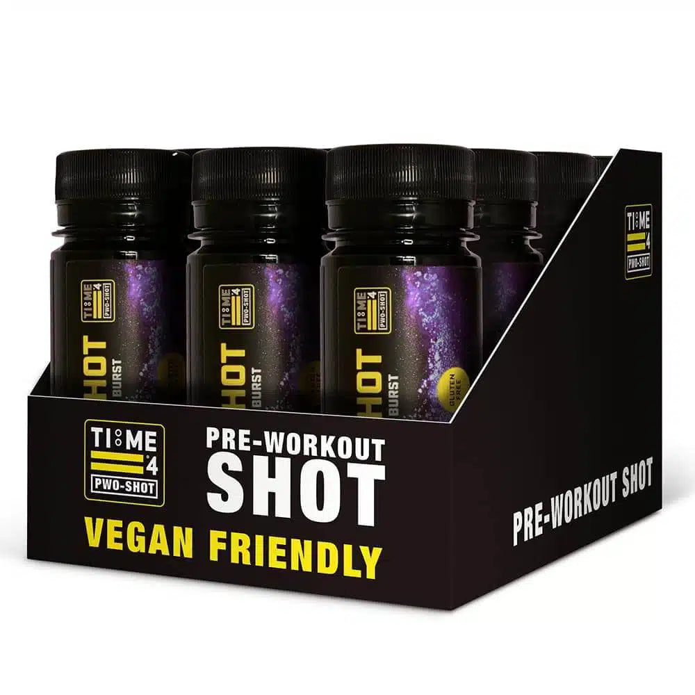 Time 4 Nutrition Time 4 Pre Workout Shots x 12 x 60ml Shots - Mojito