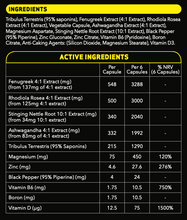 Load image into Gallery viewer, Time 4 Nutrition T Boosters x 180 Capsules
