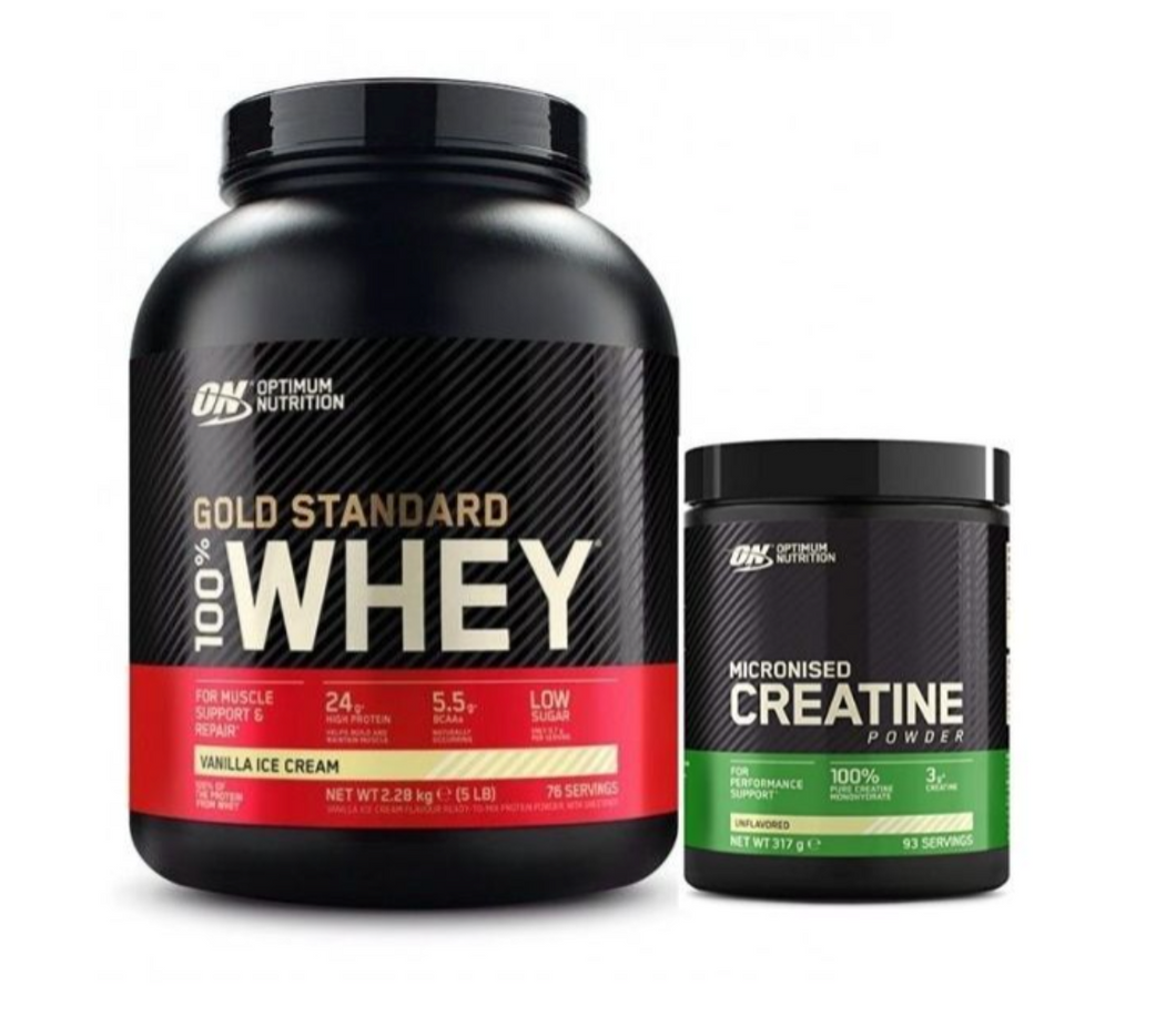 Gold Standard Whey 2.27kg and Free 317g Creatine Monohydrate