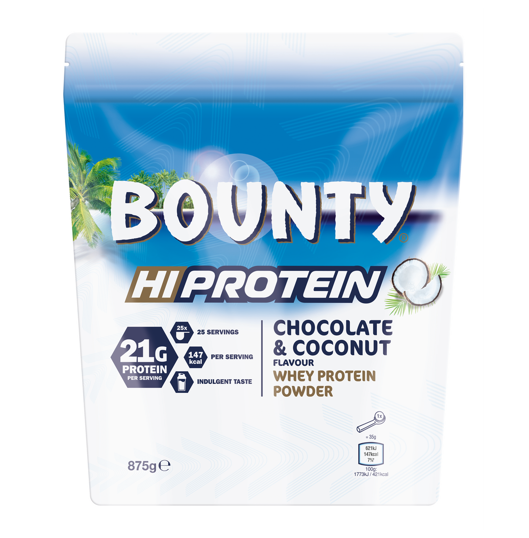 Bounty Hi-Protein Powder 875g Coconut