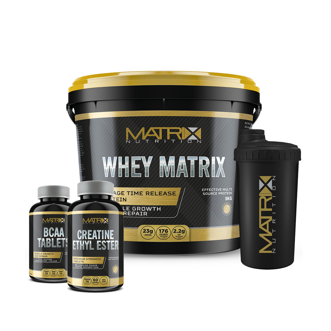 Whey Matrix 5KG XL Bundle