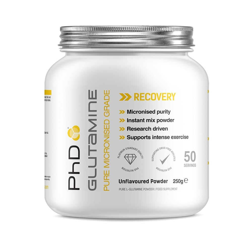 PHD Micronised Glutamine 250g